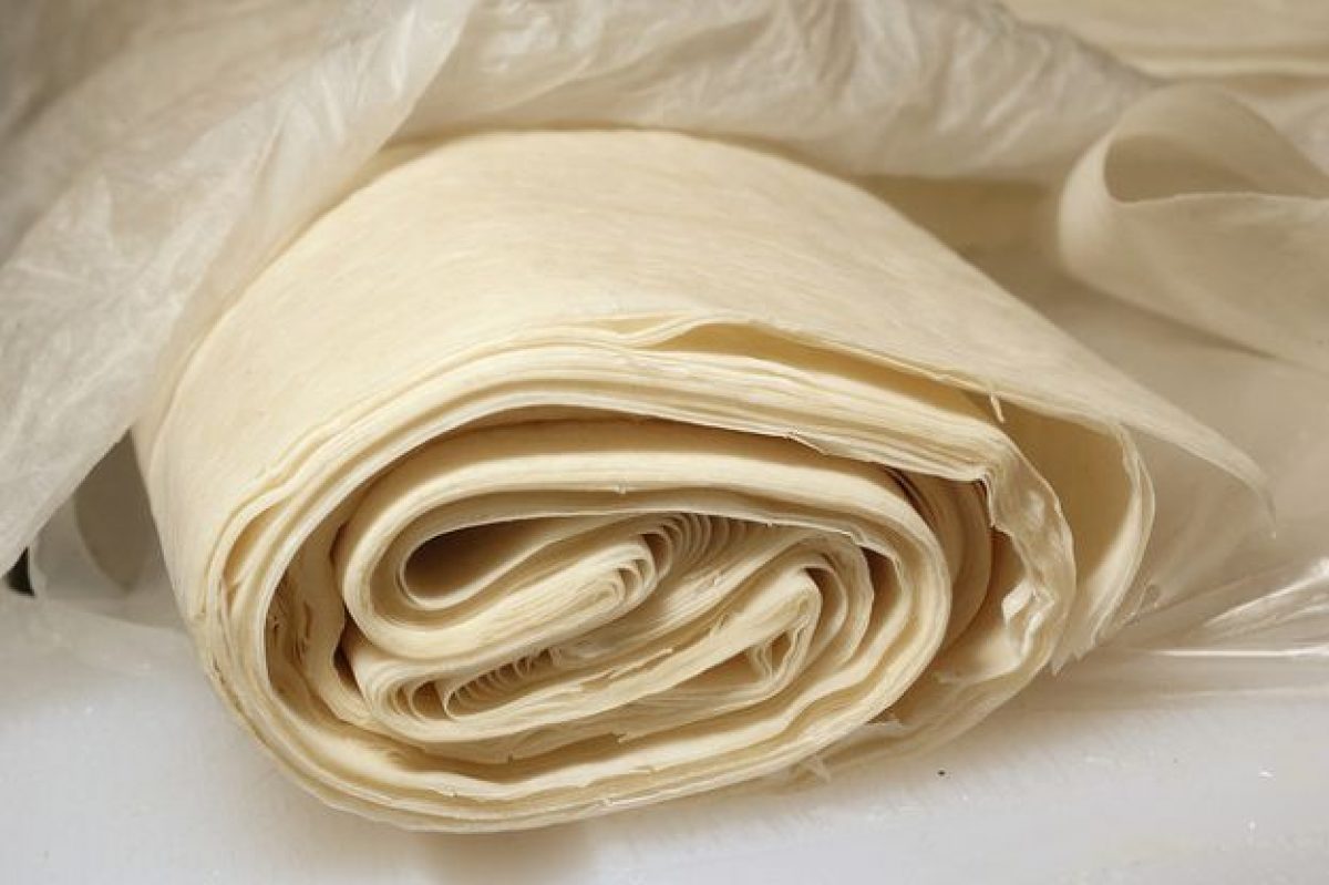 Cestini di pasta fillo con crescenza e erba cipollina