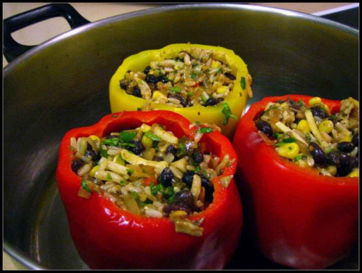 Cestini di peperoni