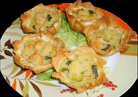 Cestini di pasta fillo