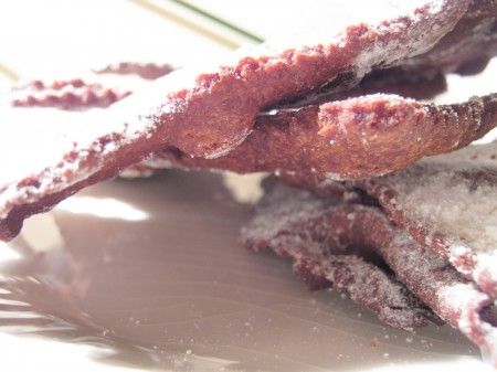 chiacchiere al cacao