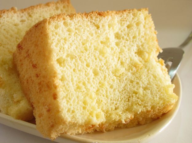 chiffon cake al limone