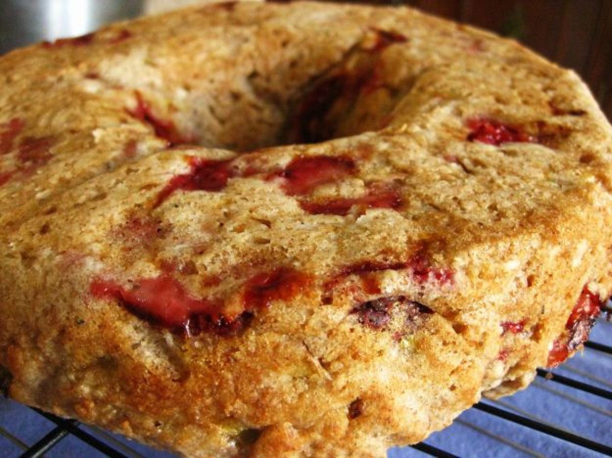 Ciambella ricotta e fragole