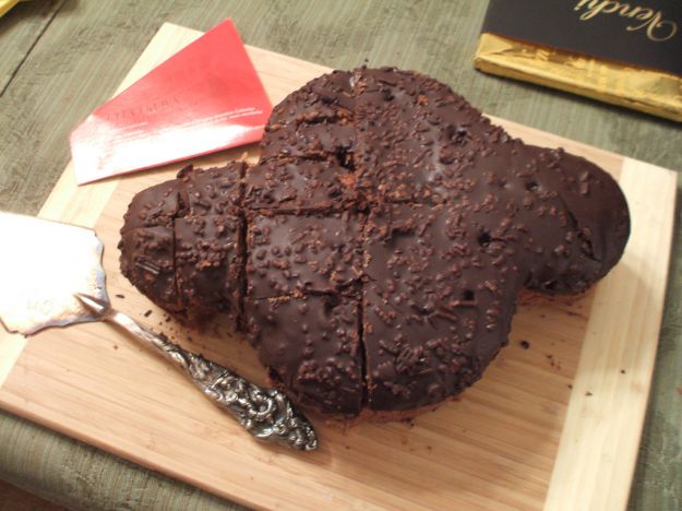 Colomba al cioccolato