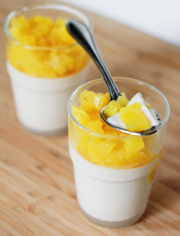 coppe ananas mascarpone