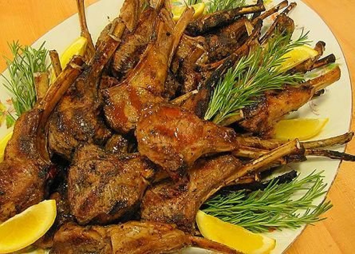 Costolette di agnello al limone