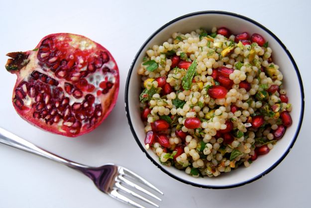 cous cous speziato melograno