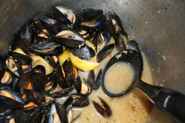 cozze al limone