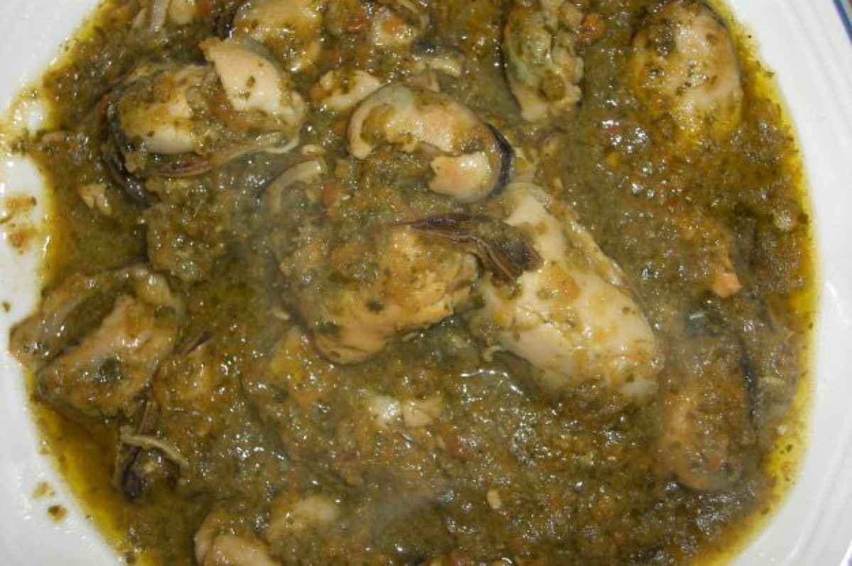 Cozze al verde