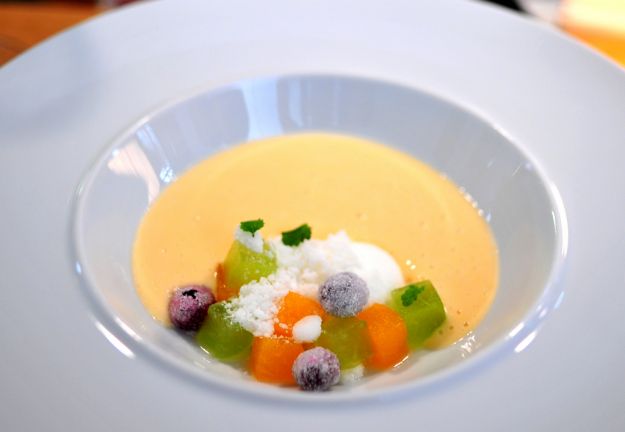 6th Course: Charentais Melon Cream