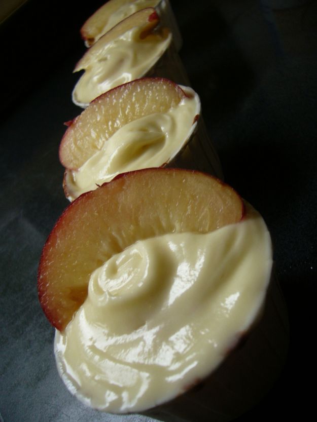 crema di pesche senza glutine