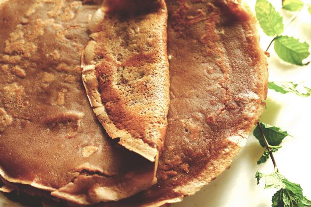 Blinis o crêpes di castagne