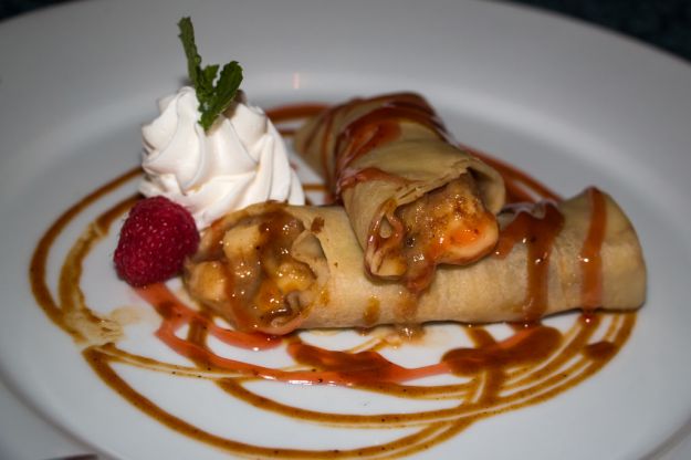crepes ripiene di banana