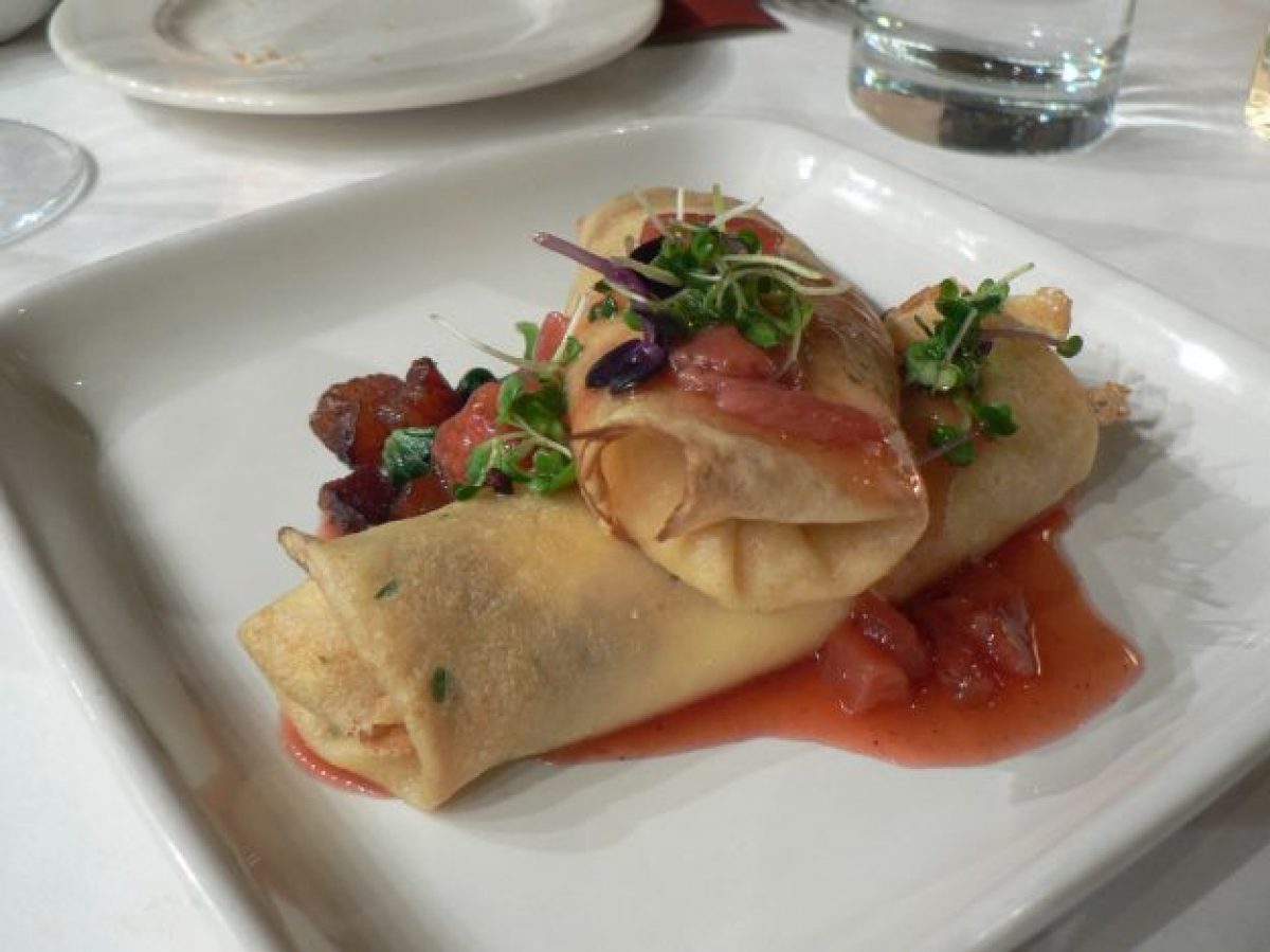 Crêpes mozzarella e pomodoro