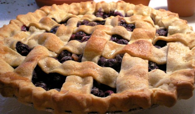 crostata di mele e mirtilli 1