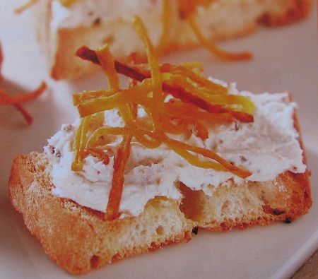 crostini di zucca