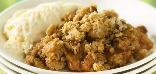 crumble di mele e banane 1