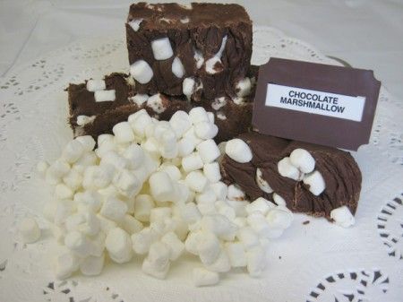 cubetti cioccolato e marshmallows