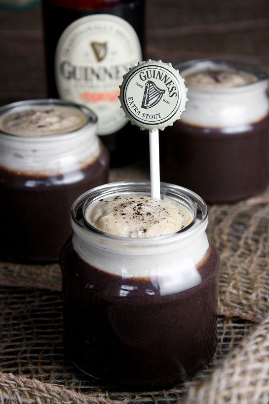 Dolce al cioccolato e Guinness