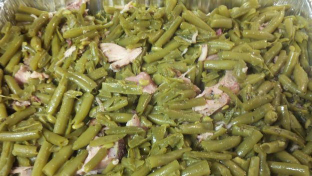 fagiolini in padella con prosciutto