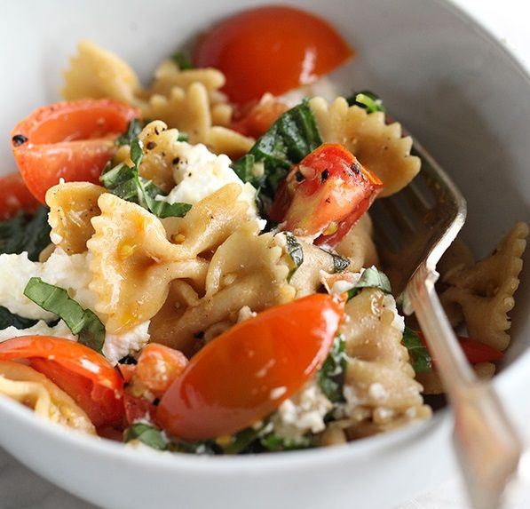 farfalle al ragù di verdure