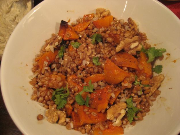 farro con la zucca