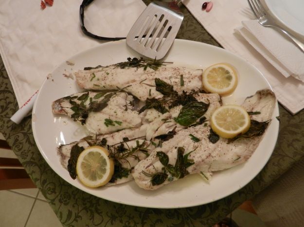 filetti di pesce bianco al cartoccio