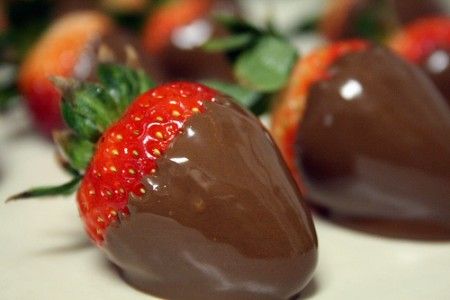 fragole ricoperte di cioccolato