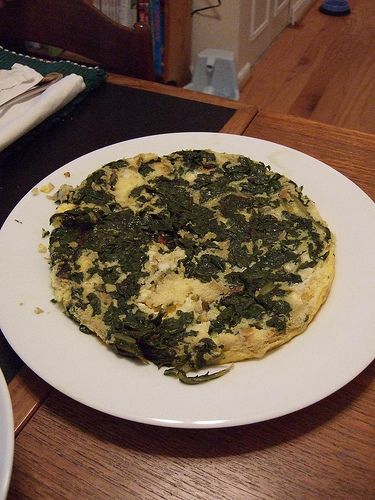 frittata con rape secondo piatto facile e veloce