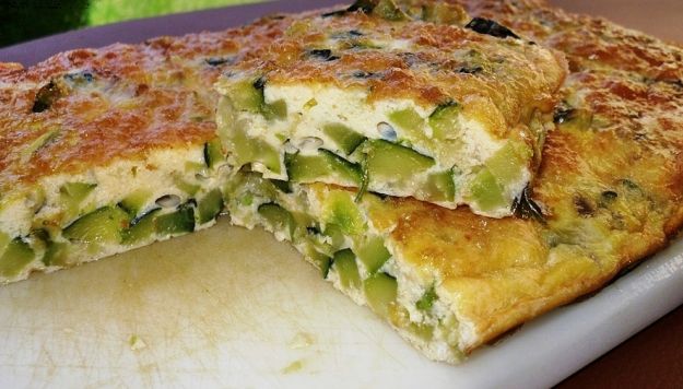 Frittata di zucchine alla menta