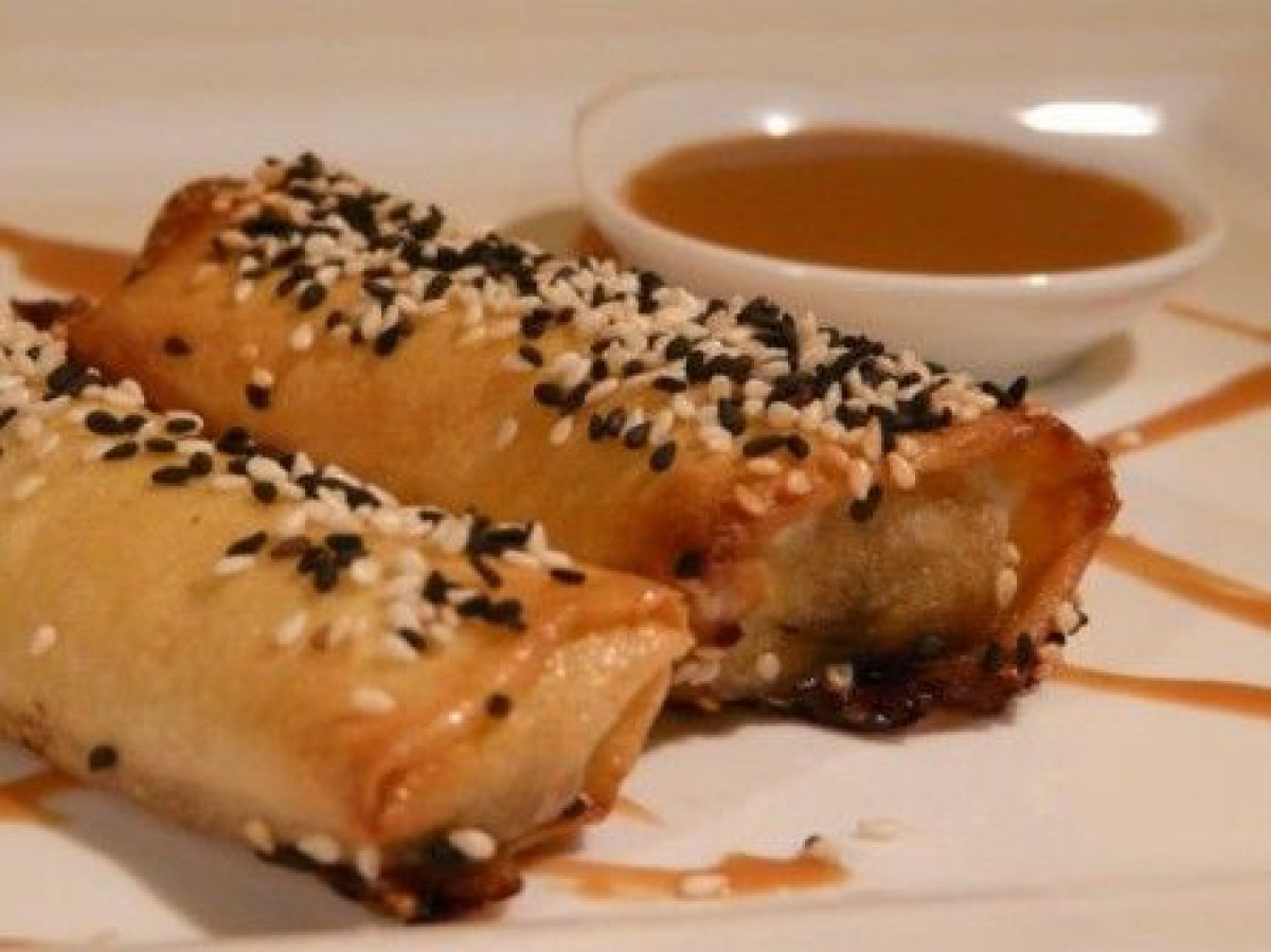 Frittelle con sesamo e miele
