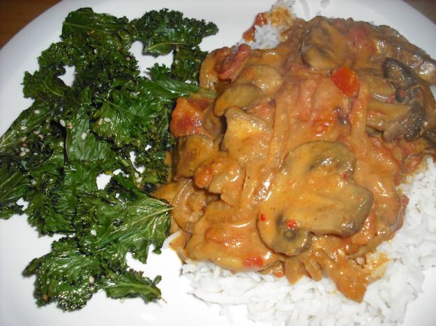 Funghi al curry