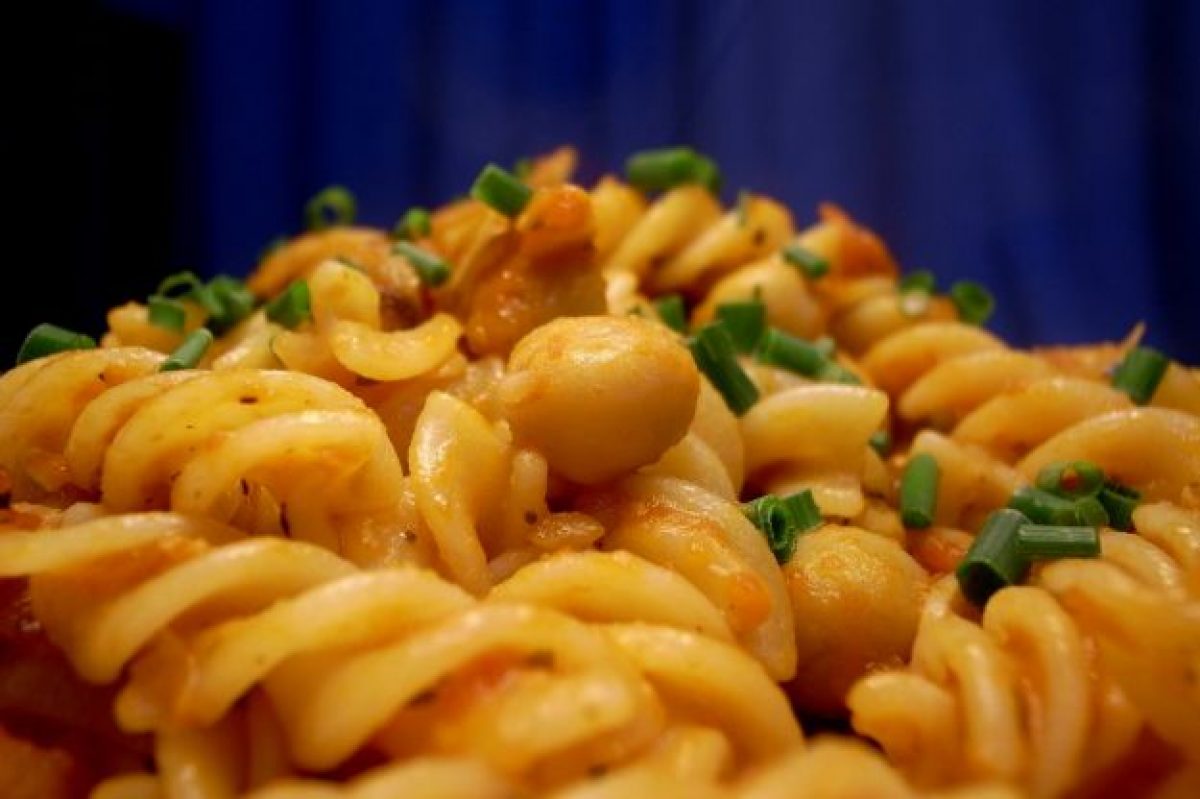 Fusilli con i ceci