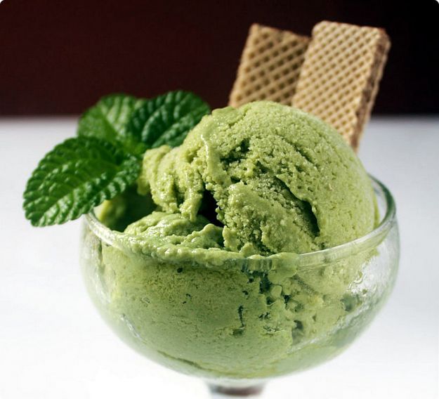 gelato al te verde