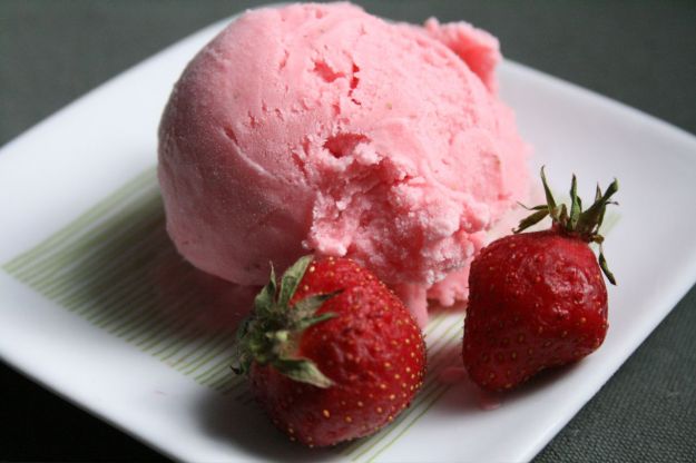 Gelato alla fragola con il Bimby