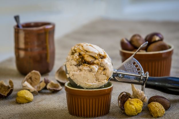 Gelato di castagne