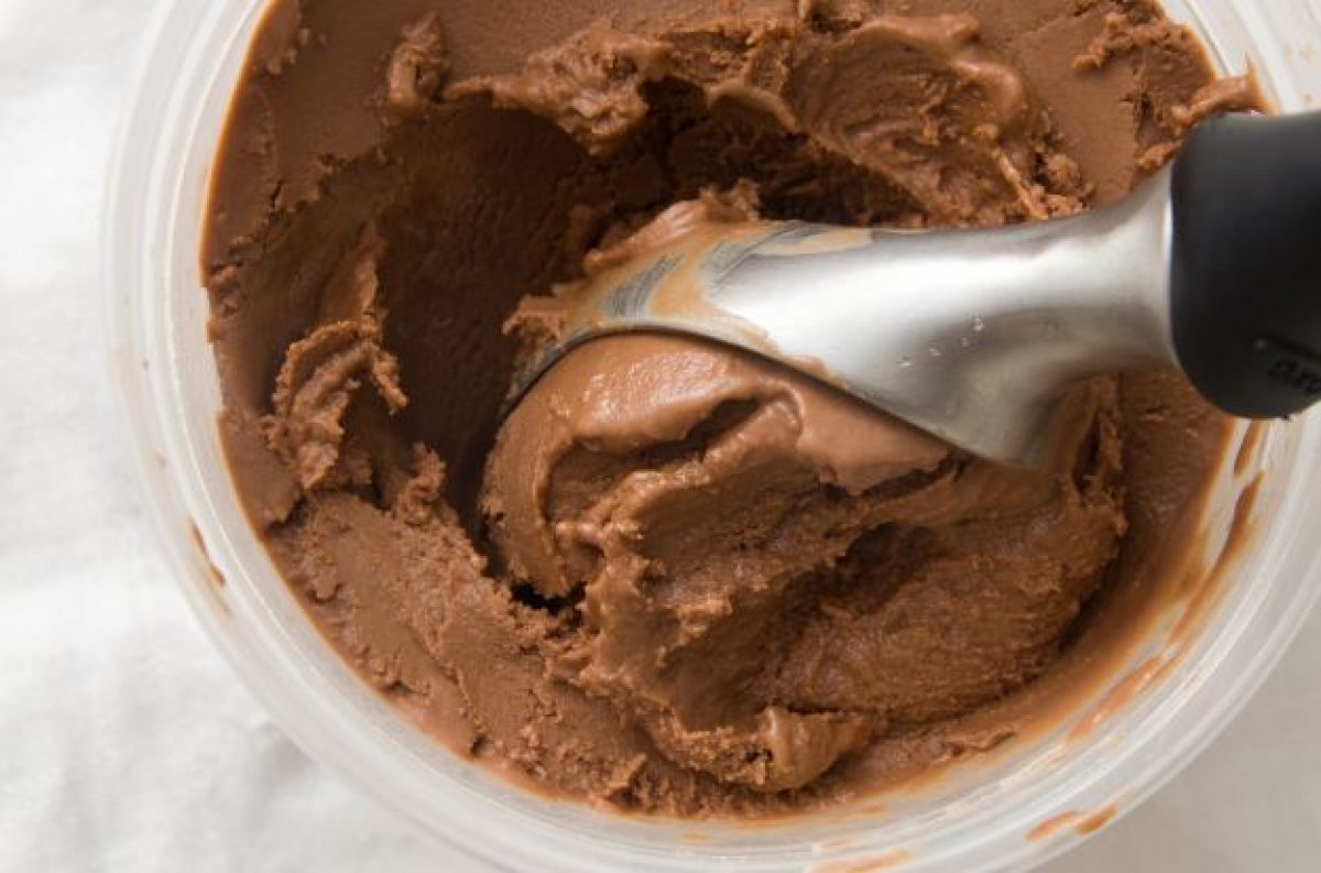 Gelato con latte di capra