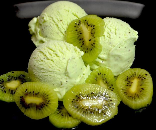 gelato di kiwi