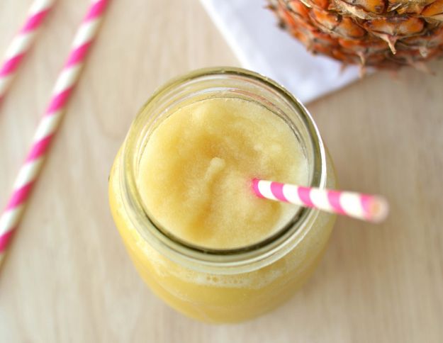 granita di ananas senza gelatiera