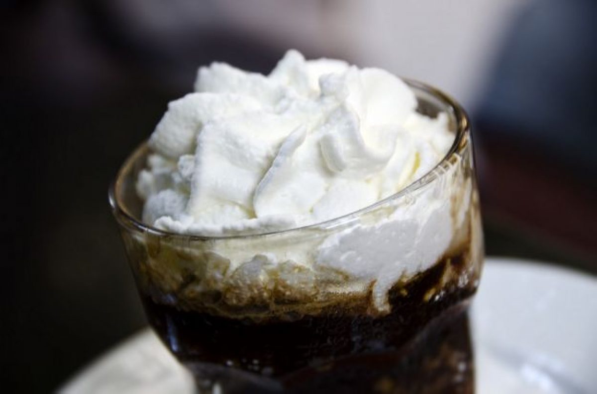 Granita di caffè e cioccolato