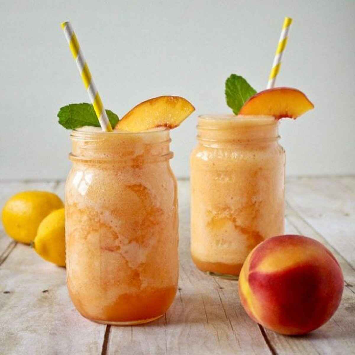 Granita di pesche