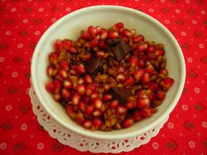 Grano al vinocotto