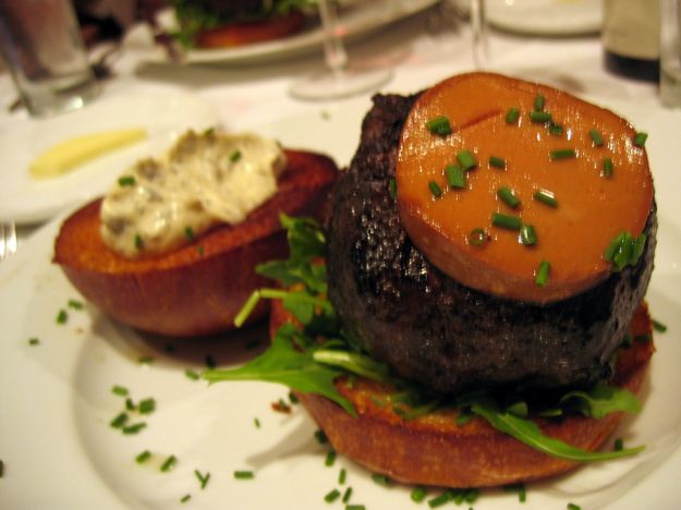 hamburger al paté