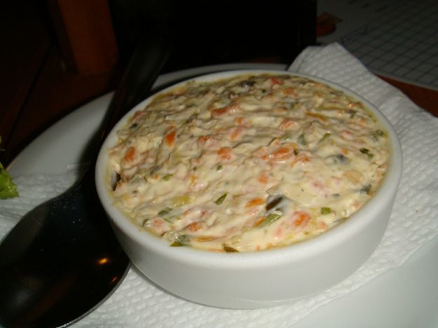 insalata boscaiola con maionese ricetta