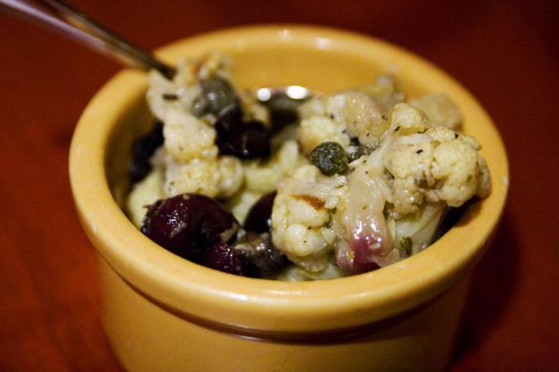 insalata di cavolfiore e olive