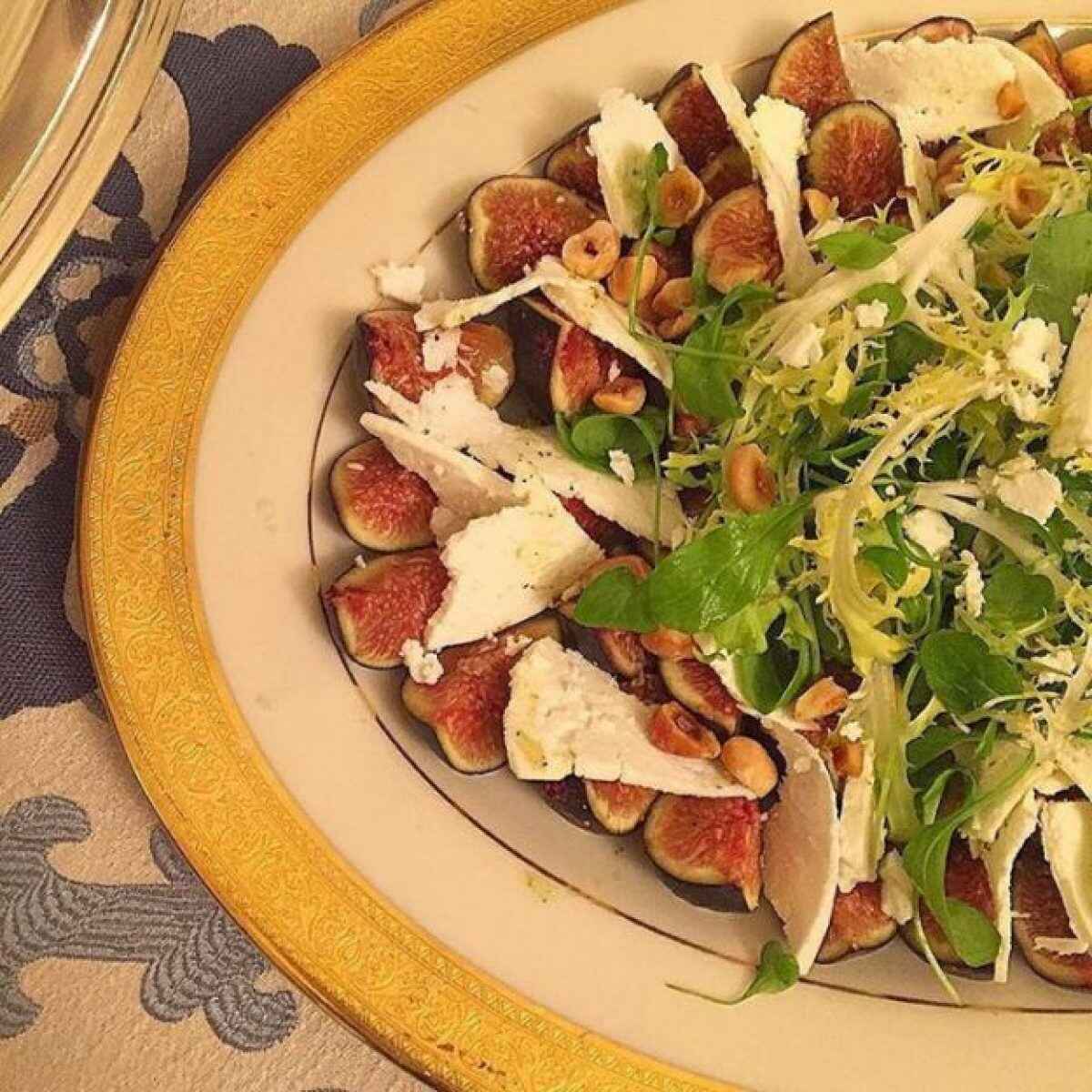 Insalata di fichi e feta