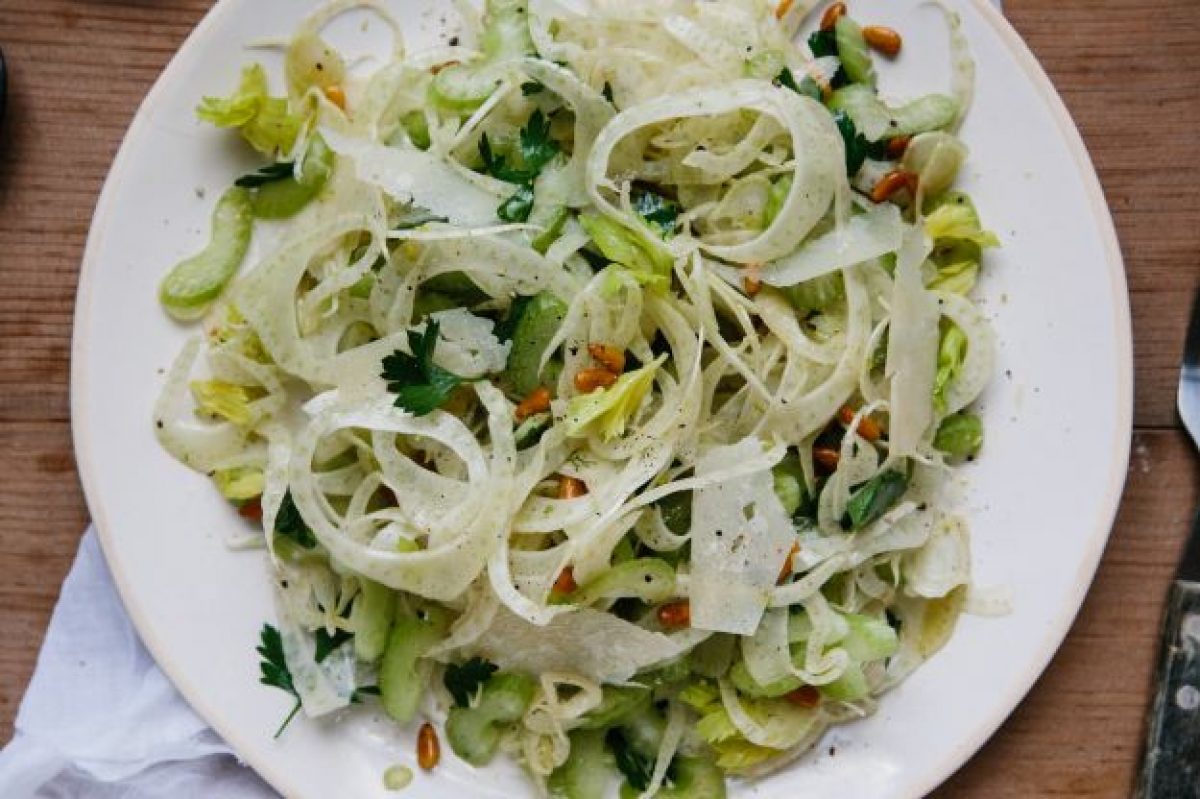 Insalata lattuga e radicchio
