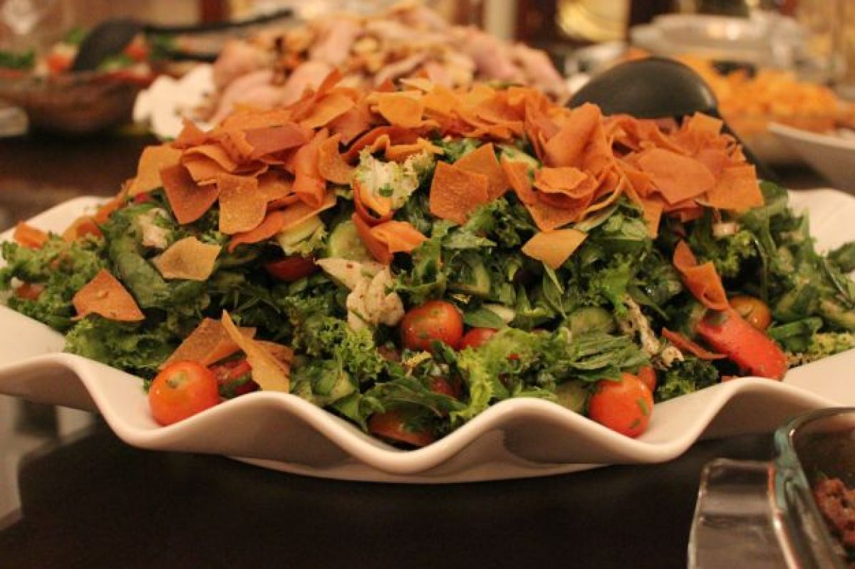 Insalata libanese (fattoush)