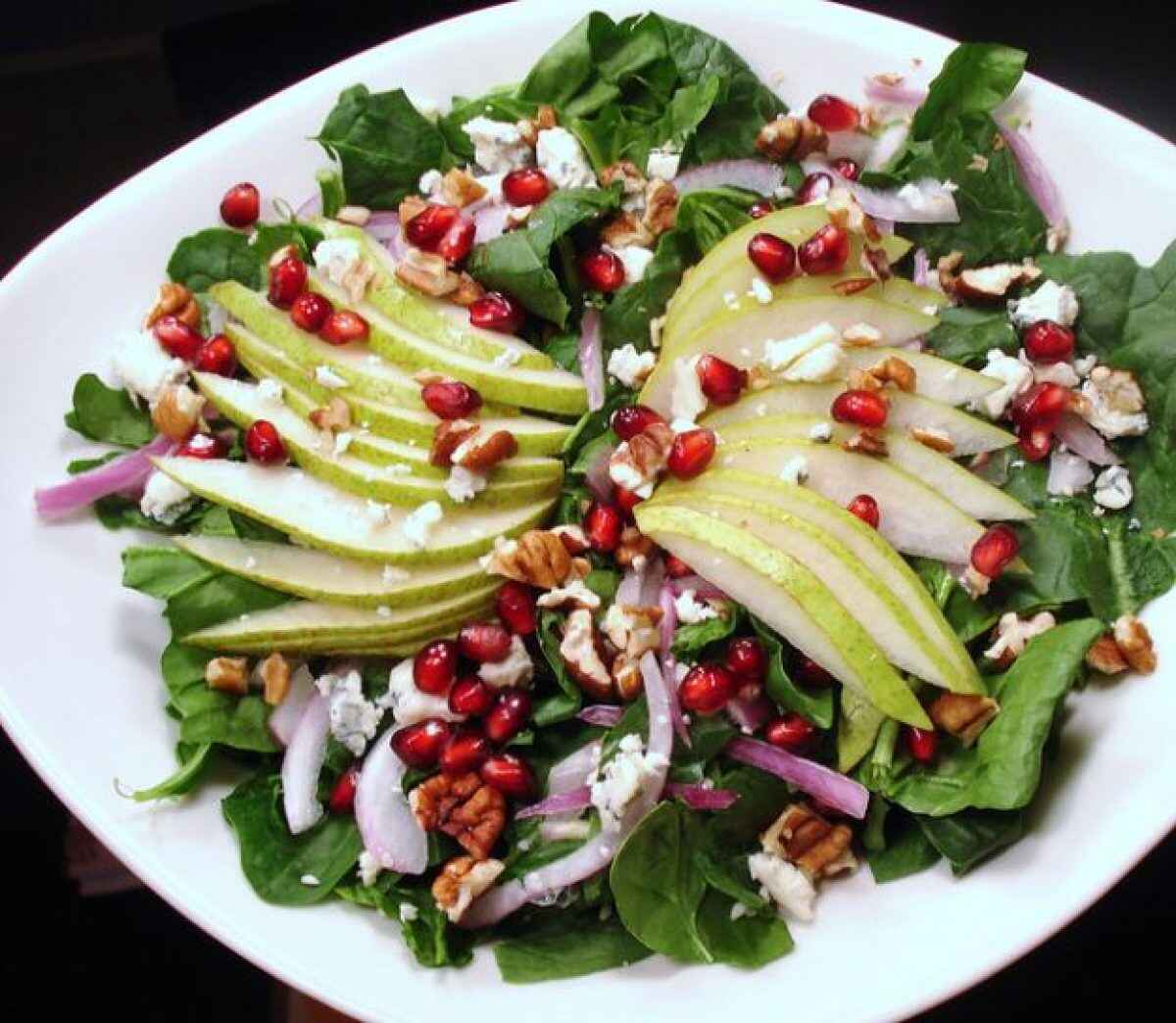 Insalata Con Pere E Melograno Buttalapasta