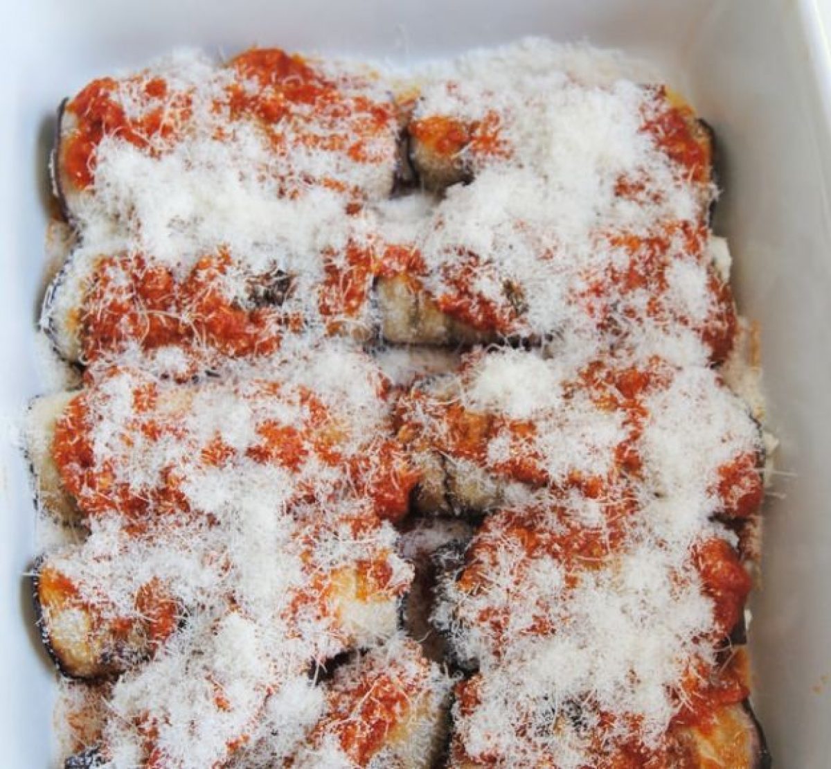 Involtini di melanzane con carne