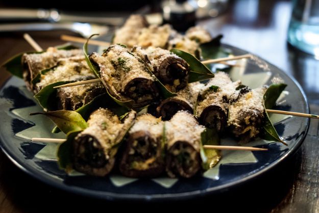 involtini di melanzane con tonno e ricotta